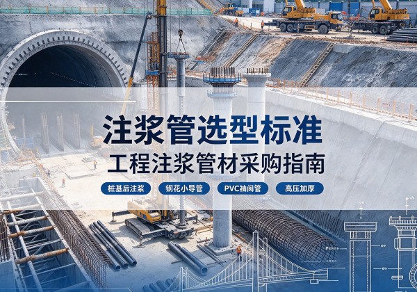 卡若注浆管选型标准